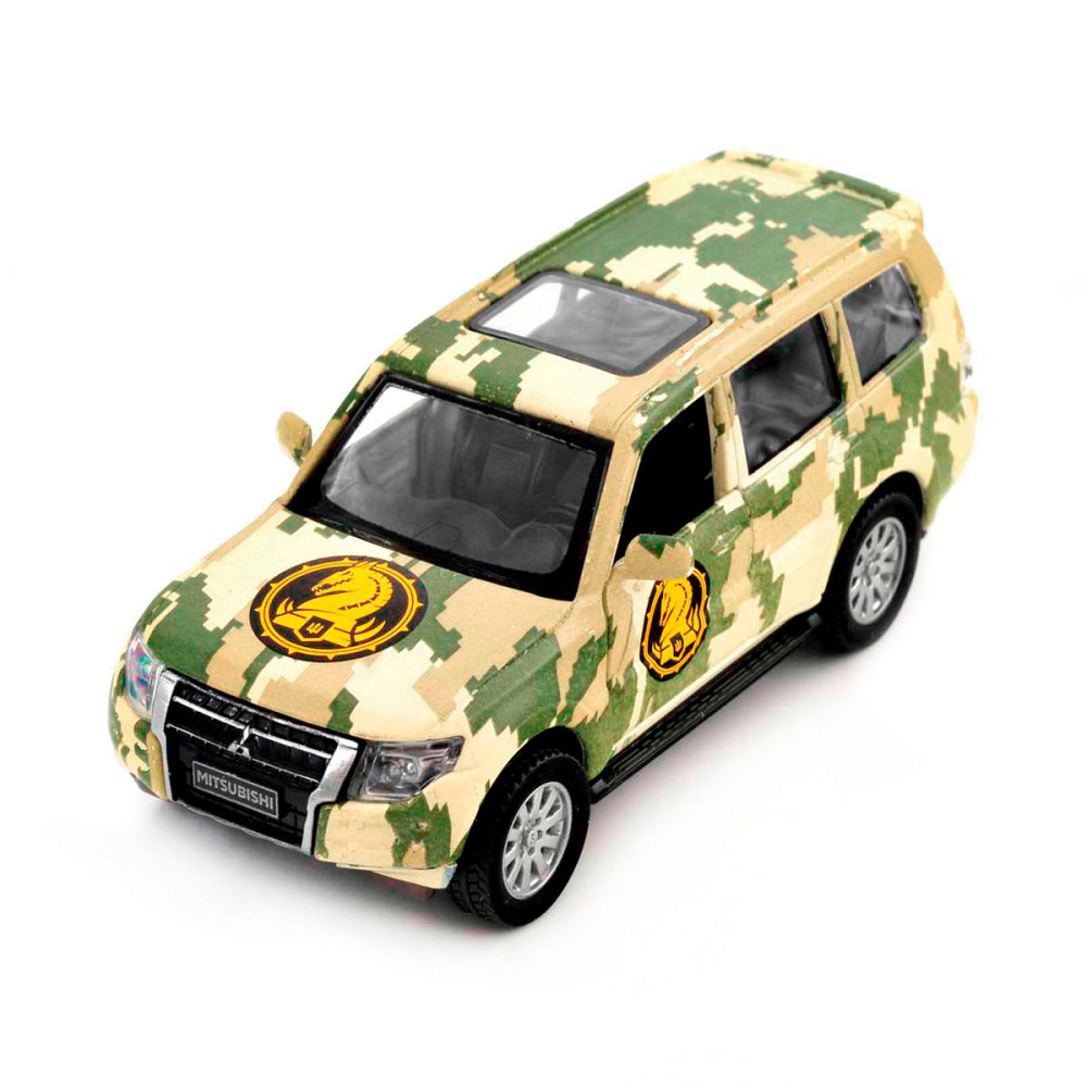 Автомодель серії Шеврони Героїв - Mitsubishi Pajero 4WD Tubro - 47 ОМБр Дніпро - фото 1