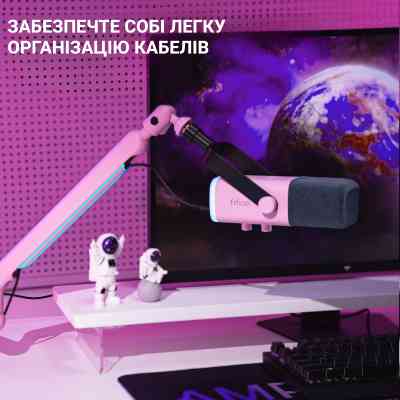 Стойка для микрофона Fifine Pink (BM88P) Винница