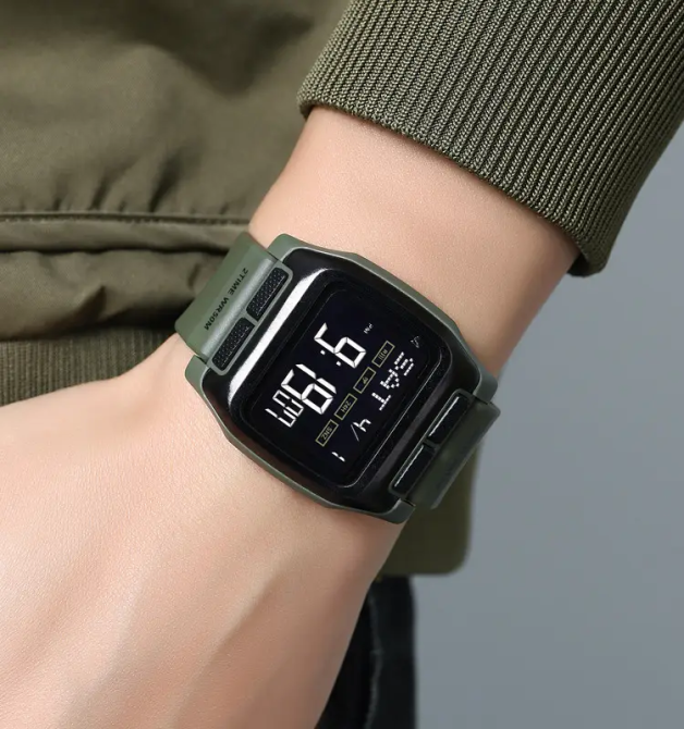 Часы мужские спортивные наручные Skmei 2193 (Зеленый) Киев - изображение 4