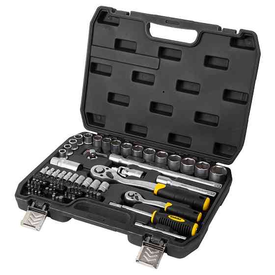 Sigma Набор насадок торцевых и бит 1/4", 1/2" 72шт CrV mid SIGMA (6003741) Коломыя