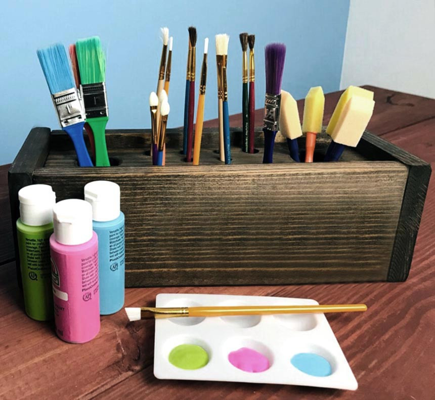 Органайзер для пензлів "Балансат" мокко Миколаїв - фото 1