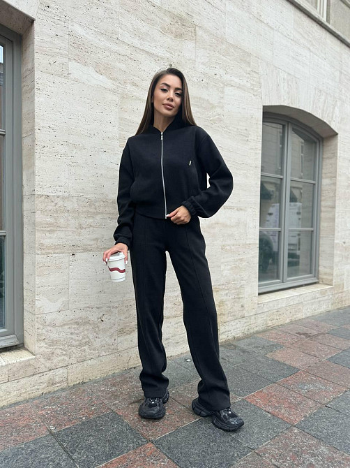 Жіночий базовий теплий костюм двійка: кофта і штани Ангора Одеса - фото 1