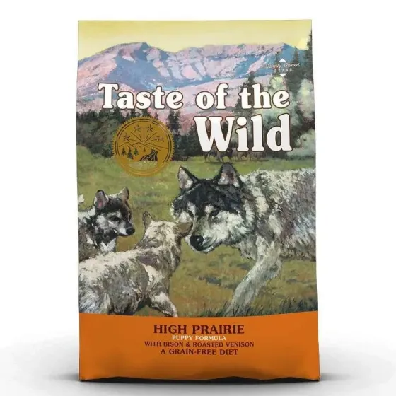 Taste of the Wild High Prairie Puppy (Тейст оф зе Вайлд Паппі Оленіна Бізон) беззерновий корм для цуценят 12.2 кг. Запоріжжя