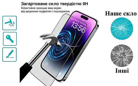 Загартоване скло AGM H5 Pro стійке до подряпин Київ
