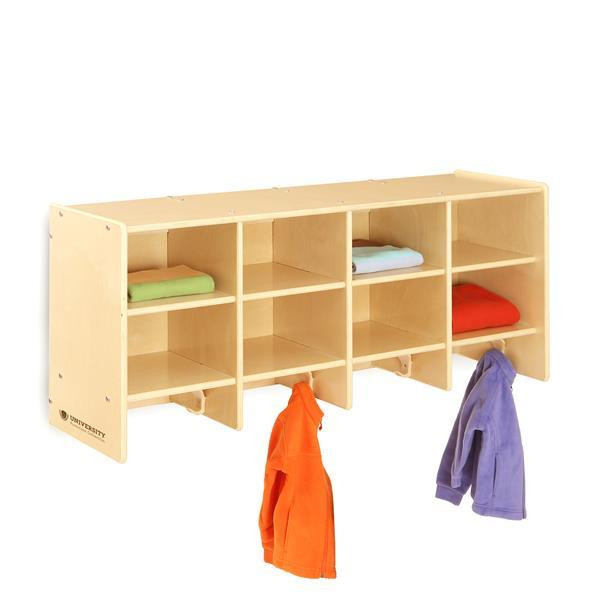 Настінна полиця University 4-секційна з вішалками (U12111) Харків - фото 5