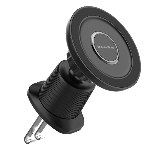 Тримач автомобільний для мобільного Air Vent-5 ColorWay CW-CHM15-BK магнітний чорний Житомир - изображение 7