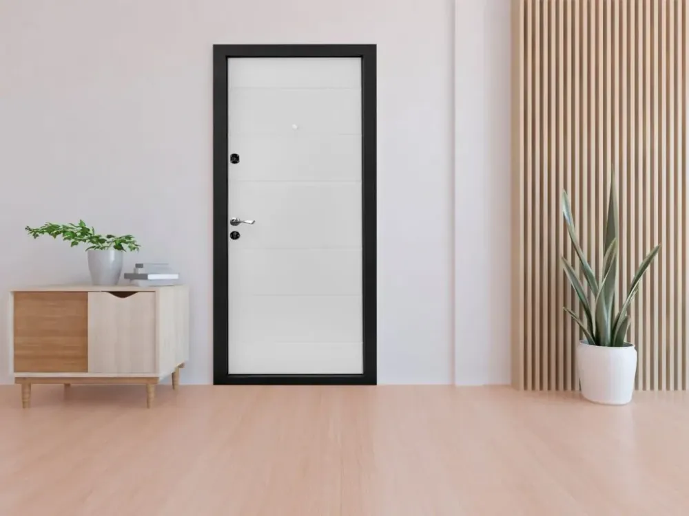 Двери входные Министерство дверей ПБ-202 Дуб грифель / пломбир  960х2050 мм Киев - изображение 4