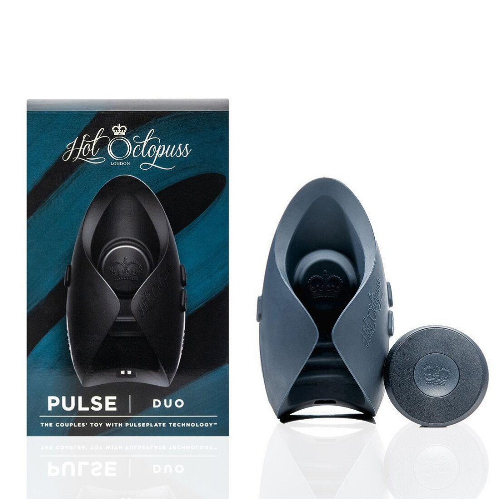 Іграшка для пар Hot Octopuss PULSE DUO, пульсація, використання без рук, підходить для пар, пульт ДК Sex Aura Київ - фото 8