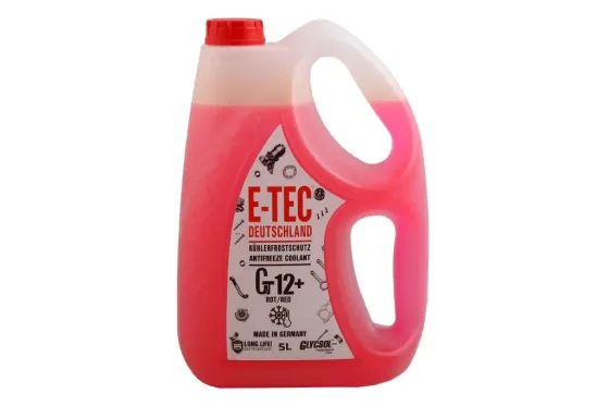 Жидкость охлаждающая антифриз красный -38° E-Tec  5.38 кг Винница
