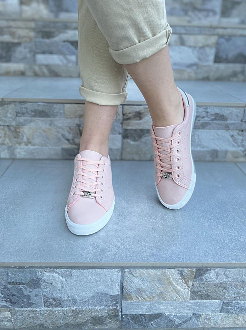 BBG Сліпони жіночі B.B.G рожевий/срібло (весна-осінь, еко-шкіра) (2506) 36-41 Коломия - фото 10