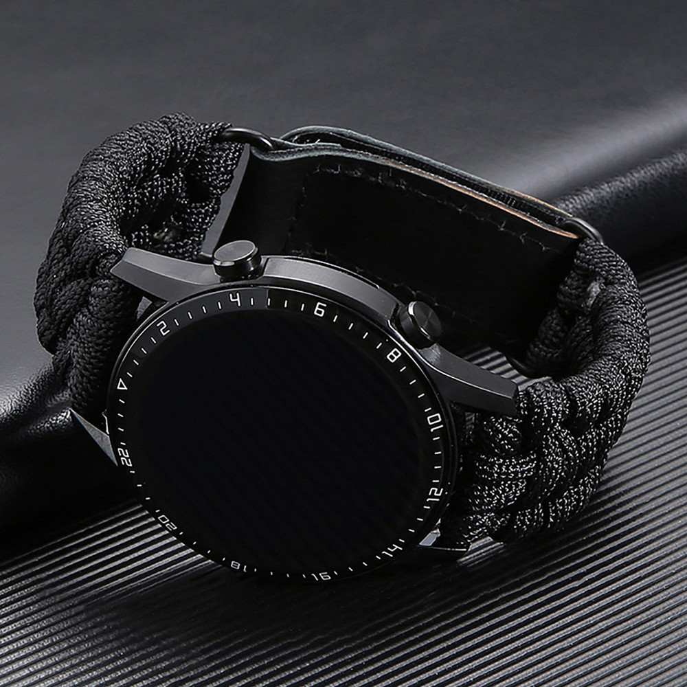 Ремінець Paracord Black 22 мм ( 26478 ) Харків - фото 1