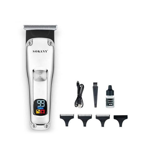 Триммер аккумуляторный SK-16064 с цифровым дисплеем для бороды, усов и стрижки волос, Li-ion 600 мАч Одесса - изображение 2