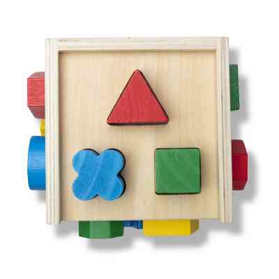 Развивающая игрушка Melissa&Doug Сортировочный куб (MD575) Винница