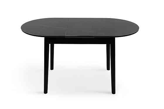 Стіл Тітан 110/140*75, чорний/керам чорна Київ