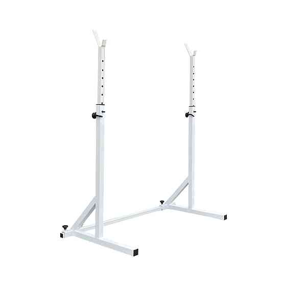 Стійки під штангу для присяд та жиму 40 на 40 мм до 200 кг білий Київ