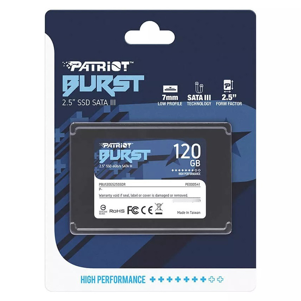 SSD Patriot Burst Elite 120GB 2.5" SATA III Київ - фото 2
