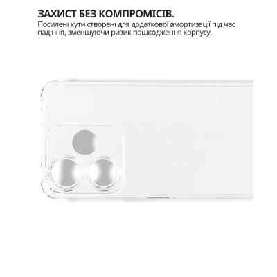 Чехол для мобильного телефона BeCover Anti-Shock Xiaomi Redmi 13x Clear (714707) Винница