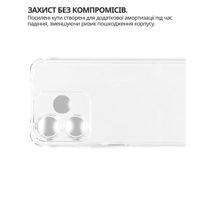 Чехол для мобильного телефона BeCover Anti-Shock Xiaomi Redmi 13x Clear (714707) Винница - изображение 3