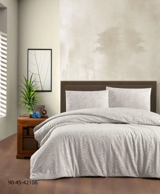 Zelart Красный Теплое постельное белье / байковое евро размера фланель 100%-хлопок Турция Cotto Київ - фото 6