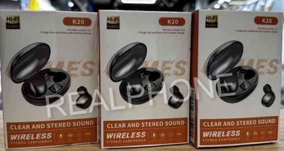 Безпроводные Наушники: К20 True Wireless Headset .- Нові !!! Харьков