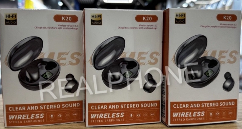 Безпроводные Наушники: К20 True Wireless Headset .- Нові !!! Харьков - изображение 1