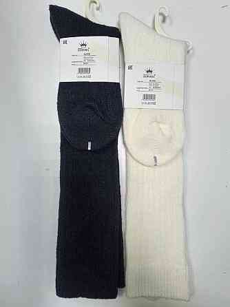 Женские шерстяние гольфы высокие Корона. В наборе 2 шт. Размер 36-41 Киев
