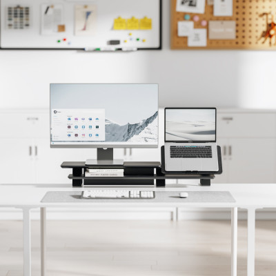 Органайзер для стола OfficePro Versatile desktop riser with angle-adjustable laptop riser (MR260B) Винница - изображение 6