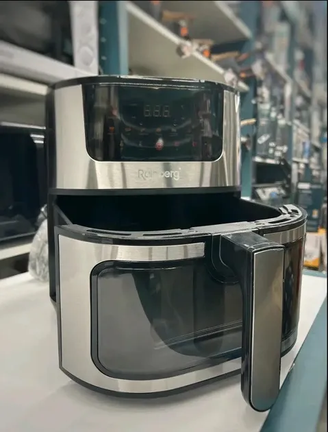 Аерогриль Rainberg RB-2295 3800Вт. чаша на 3 літрів, різні температурні режими Одеса - фото 1