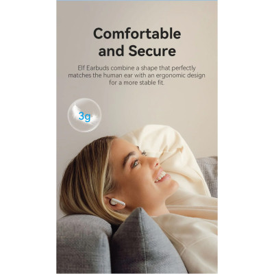 Навушники Vention Elf Earbuds E03 White (NBHW0) Вінниця - фото 2