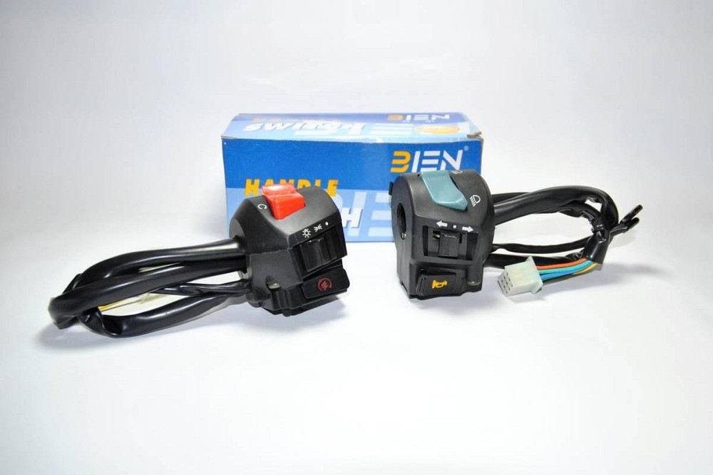 Тумблера руля мотоцикл Вайпер 150 пара Мукачево - изображение 1