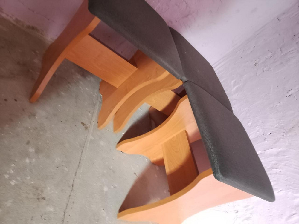 4 табурета (комплект) 35х35х44 см / mebelservice / Яблоня Львов - изображение 8