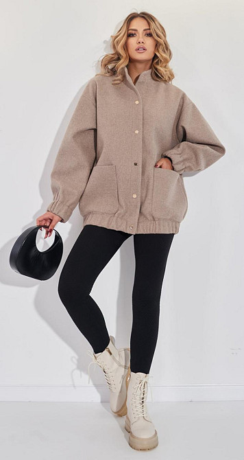 Бомбер кашеміровий ОВЕР (42) Київ - фото 7