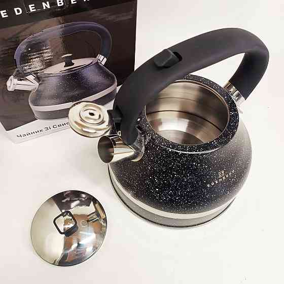 Элегантный чайник из нержавеющей стали со свистком, Чайник для приготовления напитков со свистком TQ-52 Львов