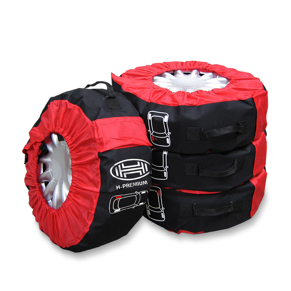 Преміум набір чохлів для коліс 4шт "Auto WheelStar PRO" M 14"-18" чорні Heyner, 735000 Київ - фото 1