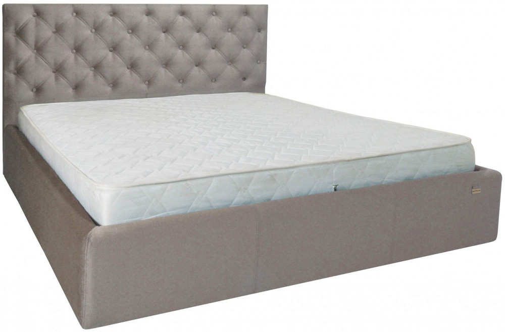 Кровать Coventry VIP 140 х 200 см Missoni 008 С дополнительной металлической цельносварной рамой Серый Днепр - изображение 7