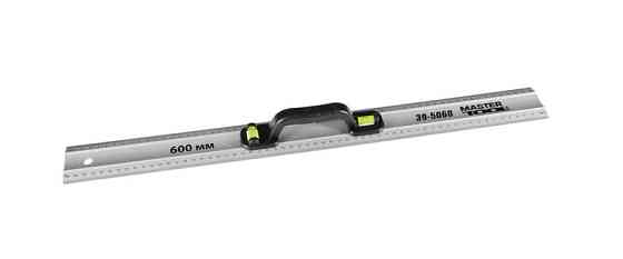 MASTERTOOL Лінійка будівельна алюмінієва MASTERTOOL 60 см з ручкою 2 капсули 39-5060 Киев