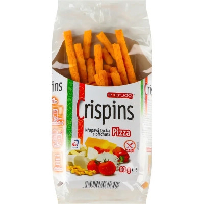 Хлебцы детские Extrudo Crispins Органические палочки со вкусом пиццы 60 г (23770-5034) Винница - изображение 1