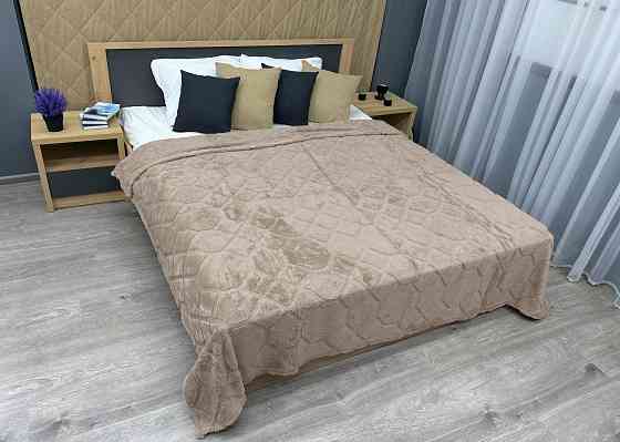 Плед-покривало Ромб 200х230 см (+-5см) Бежевий (87-254) Київ