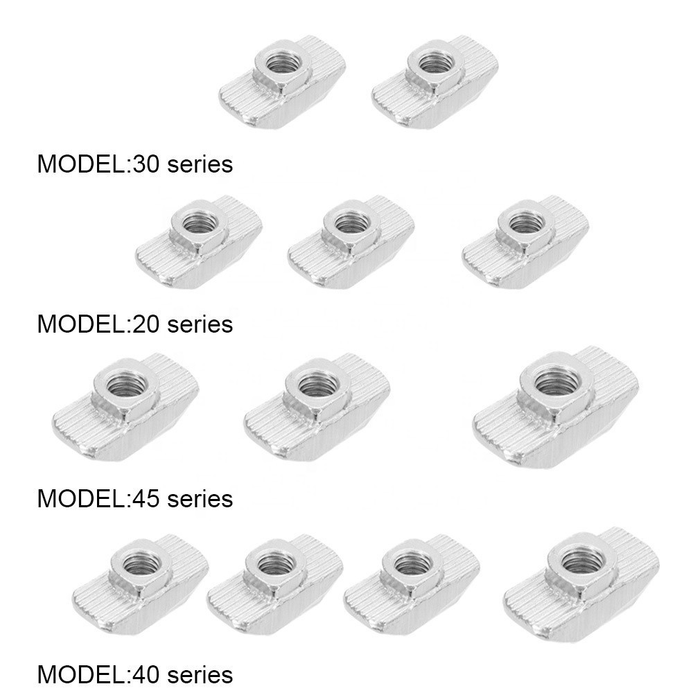 Гайка Т-образна М3, 10 шт для алюмінієвого профілю 20 серії Київ - фото 5