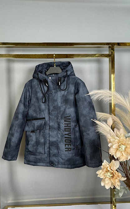 Демисезонная куртка варенка для мальчика подростка 140,146 Николаев - изображение 1