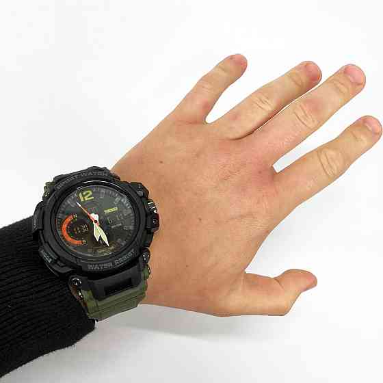 Простые электронные часы наручные мужские, Хорошие наручные часы мужские Противоударные PO-31 Львов