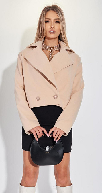 Укорочене пальто (42) Київ - фото 4