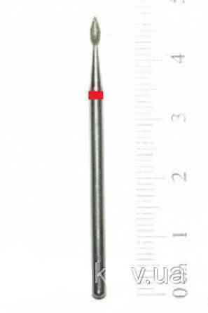 Алмазная насадка пламевидная . Киев