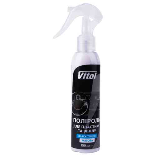 Поліроль для пластику та вінілу Vitol матова 150мл Black Touch Львів