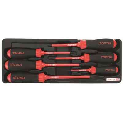 Набор отверток Toptul диэлектрических (1000V) 6шт. в ложементе (GAAT0603) Винница