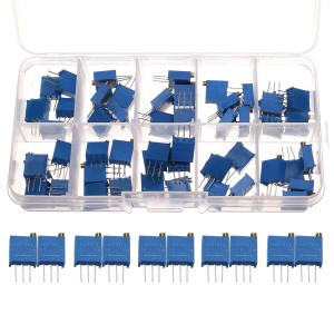 Набор переменных резисторов 50 шт в кейсе Киев - изображение 4