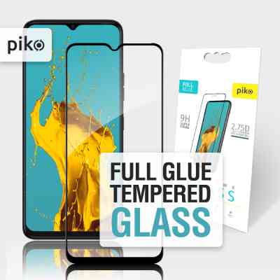 Стекло защитное Piko Full Glue Tecno Spark 9 Pro Black (1283126547348) Винница