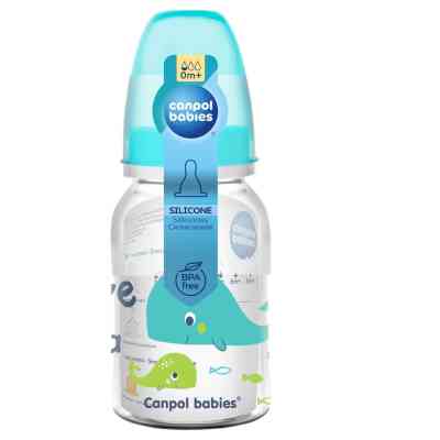 Бутылочка для кормления Canpol babies PP LOVE&SEA 120 мл бирюзовая (59/300_tur) Винница