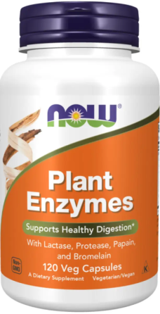 Ферменты Now Foods Plant Enzymes 120 раст капс Киев