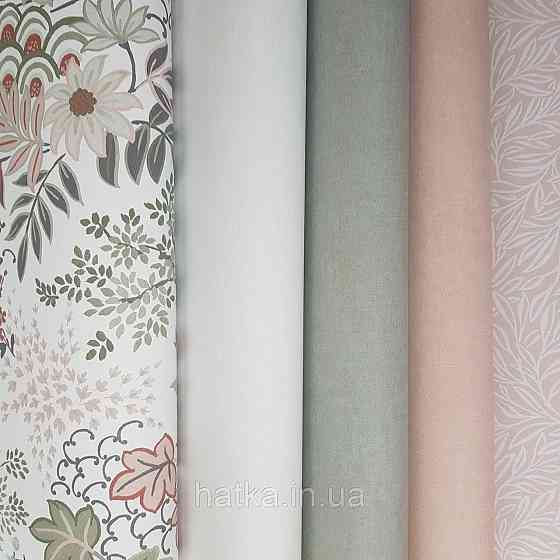 Обои флизелиновые эко Rasch Salisbury 0.53х10 цветы полевые листья 53338 Киев